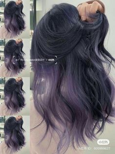 Hidden Hair Color, Hair Aesthetics, Filmy Vintage, Korean Hair Color, Hair Color Underneath, Peekaboo Hair, Hair Color Streaks, Dyed Hair Inspiration, Dye Ideas