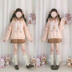 Kawaii Bear Hoodie PN3740 ●Size: Length 63 cm,bust 122 cm,shoulder 62 cm,sleeve 48 cm. ●Material:cotton ●About Shipping: We attach great importance to the orders of each customer and parcel delivery. 1.Processing time: 2-3 business days. 2.Shipping time: 10-15 business days to US, please allow 3-4 weeks shipping to other country.(Shipping times can be affected by variable customs clearance times or public holidays.) Teddy Bear Dress, Kawaii Teddy Bear, Skirt Kawaii, Bear Dress, Kawaii Bear, Parcel Delivery, Bear Hoodie, Customs Clearance, Harajuku