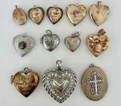 𓏲ִ ֺ⭑𓂃 Mckenna Core, Vintage Heart-shaped Locket Jewelry, Victorian Heart Charms Jewelry, Victorian Heart-shaped Jewelry As Gift, Victorian Heart Charm Locket Necklace, Antique Heart-shaped Jewelry For Vintage Collection, Bad Apple, Blue Eyeshadow, Gadgets And Gizmos