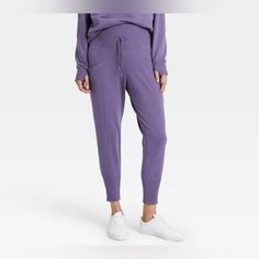 All In Motion Women’s French Terry Joggers High Rise Joggers Plus Size Size Xxl Extra Extra Large Soft Loungewear , Lounge Pants High Rise Tapered Modal And Cotton Blend Pastel Purple Color New With Tags Retails $25 Approximate Measurements Pictured Non Smoking Home No Pets Always Open To Reasonable Offers *Wrapped With Paper To Reduce Environmental Footprint Remember To Bundle + Save I Have An Automatic Bundling Dealsave 10% On Two Items And 15% On 3 Or More Items; & I’m Always Open To Offers! Purple Athleisure Bottoms For Loungewear, Casual Purple Activewear For Loungewear, Casual Purple Activewear With Pockets, Casual Purple Joggers For Loungewear, Purple Relaxed Fit Bottoms For Lounging, Relaxed Fit Purple Lounging Bottoms, Purple Sweatpants With Pockets For Loungewear, Purple Lounge Sweatpants With Pockets, Casual Purple Bottoms For Lounging