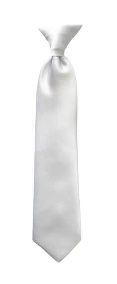 "Boy's Clip-on Dress/Neck Tie - White Satin for Communion, Christening and Baptism - Toddler and Boys Sizing - Handcrafted in the USA - 208.860.0879 - The \"Matthew\" Designer: Handmade in the USA by Holiday Bow Ties, llc Style: Clip-on Fabric: Polyester Satin Sizes Available: Toddler 10\" ages 2 to 4, Boys 13\" ages 4 to 8, Boys 16\" ages 10 to 16 Shape: Classic Traditional Neck/Dress Tie Colors: White Pattern: Solid Care: To preserve, please gently spot clean with a damp cloth or hand wash, as Classic White Tie For Wedding, Classic White Wedding Tie, Fitted Baptism Dress For Wedding, Elegant Solid Color Baptism Dress, White Elegant Baptism Dress For Formal Occasions, White Elegant Baptism Dress, Boys 16, Dress Neck, Boys Ties