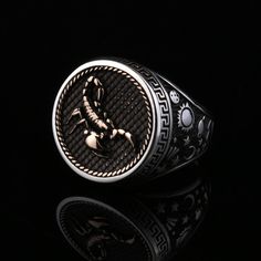 ❃Welcome to My Store❃ Scorpio Horoscope Ring, Scorpion Animal Ring, Astrology Jewelry, Horoscope Ring, Horoscope Birth Star Sign Ring, Birthday Gift, Gift for him -Ready to Ship in 5-7 Business Days - Free shipping worldwide! -Handmade item - Materials:925 Sterling Silver -Good Quality Packing & Fast Delivery -Production Process: Handcrafted, Artisanal Precision 🎁Is it a gift? Let us know and we can add a gift note and wrap! 🍃We prefer recyclable and recycled materials when creating our packages. Our boxes and packaging materials are produced from biodegradable or reusable materials without harming the environment. ❃Visit our shop for more items ❄Thank You So Much❄ Scorpion Animal, Ring Astrology, Scorpio Ring, Astrology Jewelry, Scorpio Horoscope, Animal Ring, Animal Rings, Star Sign, Star Signs