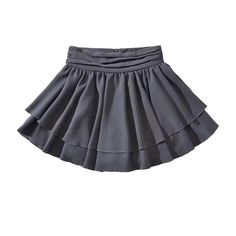 Lasaky - High-Waisted Linen Skirt with Pleated Waistband and Layers Empire Pattern, Layered Mini Skirt, Tiered Mini Skirt, Coat Women Fashion, Ruffle Mini Skirt, Linen Skirt, Gray Skirt, Types Of Skirts, Coat Fashion