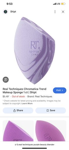 Real Techniques, Makeup Sponge, Beauty Blender