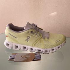 100% Authentic. Brand New Unworn Without Original Box . Extra Laces. On Cloud Swiss Engineering Sneakers. Color- Baby Yellow + White Size- 8.5-9 Us/ 40 Eu Insole Length From Very Toe 10.25”/ 26 Cm Due To Pandemic All Sales Are Final. Please Review Photos And Ask Questions. Photos/ Video Will Be Taken Prior To Shipping To Avoid Any Accusations Or Undisclosed Damages. Yellow Lace-up Running Shoes, Spring Lace-up Running Shoes With Perforations, Yellow Lace-up Sneakers With Air Cushioning, Neon Yellow Lace-up Sneakers With Rubber Sole, Functional Yellow Lace-up Sneakers, Green Lace-up Walking Shoes With Air Cushioning, Spring Running Shoes With Perforations, Functional Yellow Lace-up Running Shoes, Yellow Sneakers With Rubber Sole For Light Sports