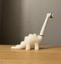 Electric Toothbrush Head Holder, Practical Design Ideas, Dinosaur Things, Dinosaur Toothbrush Holder, Dinosaur Bathroom, Toothbrush Head Holder, Toothbrush Organizer, Useful 3d Prints, Toothbrush Organization