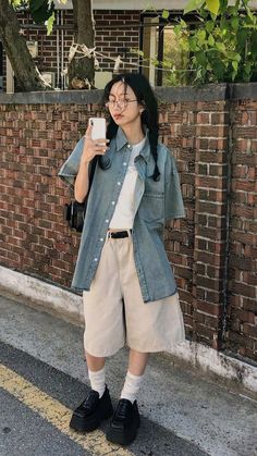 Aesthetic Outfit Summer, Detail Couture, Street Style Outfits Casual, Punk Style Outfits, 일본 패션, Concept Clothing, Outfit Inspo Casual, Tomboy Style Outfits