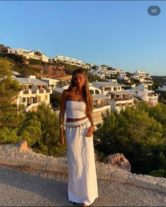 Beach Outfit Spring, White Dress Outfit Summer, Travel Mood