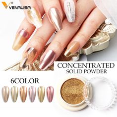 Venalisa™ Solid Magic Nail Glitter Pigment Powder for Nail Decoration. High Quality Holographic Pigment Mirror Chrome Powder. . . #nail #nails #nailpolish #nailart #nailsdid #nails2inspire #prettynails #nailstagram #nailstyle #nailgasm #nailgame #nailglam #nailgel #nailgelpolish #nailgelart #venalisanailgel #venalisa #venalisanails #venalisanailgelpolish #venalisagelpolish⁠ Magic Nails, Nail Glitter