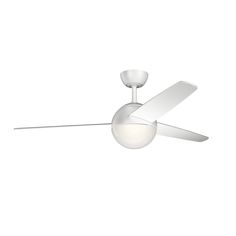 Kichler 300710MWH Bisc 56" Ceiling Fan Indoor Ceiling Fan, Kichler Lighting, Fan With Light, Led Ceiling Fan, Wall Fans, Ceiling Fans, A Style, Fan Light, Ceiling Fan With Light