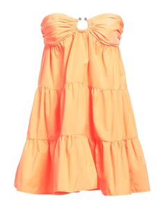 Cheap Mini Dress, Sun Dresses For Summer Short, Summer Outfits Bright Colors, Dresses Trendy Party, Short Sun Dresses, Orange Beach Dress, Summer Dinner Dress, Short Fitted Dresses, Light Orange Dress