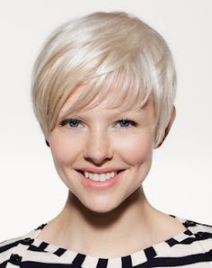 I really like this Kort Bob, Cute Short Haircuts, Fall Hair Cuts, Blonde Haircuts, Very Short Hair, Trending Haircuts