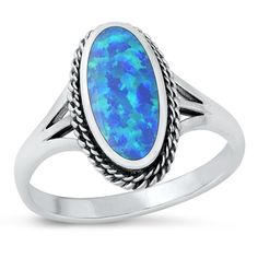 925 Sterling Silver Oxidized Blue Lab Opal RingProduct details:Material: .925 Sterling SilverStone: Blue Lab OpalFinish: OxidizedFace Height: 16.5Satisfaction GuaranteedComes with gift box Classic Blue Oval Opal Ring, Classic Blue Opal Ring As Gift, Classic Blue Opal Ring As A Gift, Classic Blue Opal Ring Gift, Classic Blue Opal Ring For Gift, Classic Blue Opal Round Ring, Elegant Blue Opal Ring Stamped 925, Formal Opal Ring Stamped 925, Classic Blue Opal Ring For Anniversary