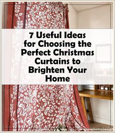 Transform your home this holiday season with our guide on choosing the perfect Christmas curtains. Discover 7 useful ideas that will help you select festive designs that complement your decor and create a warm, inviting atmosphere. From color schemes to fabric options, we cover everything you need to know to brighten your space. Elevate your holiday spirit and make your home a cozy retreat with the right Christmas curtains. Christmas Curtains Living Room, Christmas Curtains Living Room Ideas, Curtains Living Room Ideas, Curtains Living, Living Room Ideas, Curtains Living Room, Holiday Spirit