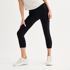 You'll love these women's FLX High-Rise Affirmation capri leggings. Click on this WOMEN'S GUIDE to find the perfect fit and more! TECHNOLOGIES & FEATURES Moisture-wicking technology Buttery soft fabric feels great against your skin 4-way stretch fabric UnlinedFIT & SIZING 20-in. inseam High rise sits on the natural waistline Fitted cut Compressive fit Elastic waistbandFABRIC & CARE Nylon, spandex interlock Machine wash Imported Size: X Small. Color: Black. Gender: female. Age Group: adult. Athleisure Yoga Compression Capris, High Stretch Athleisure Capris For Gym, High Stretch Athleisure Capris For Sports, Moisture-wicking Athleisure Capris For Yoga, Athleisure Moisture-wicking Capris For Yoga, High Stretch Solid Color Capris For Sports, High Stretch Solid Color Sports Capris, High Stretch Yoga Capri Leggings, Compressive Capri-length Leggings For Yoga