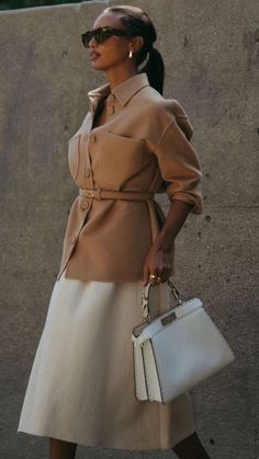 Refined Outfit Classy, Wealth Vibration, Jasmine Tookes Style, Jasmin Tookes, Soft Feminine Outfits, Slay The Day, Feminine Outfits, Fashion Fantasy, Walking Out