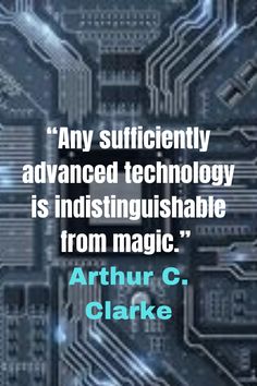 an image with the quote about artificial technology