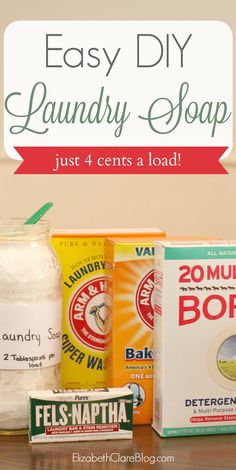 the easy diy laundry soap just 4 cents load