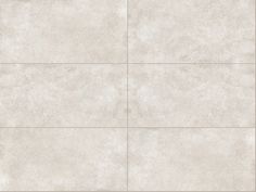 a white tile floor with squares in the middle