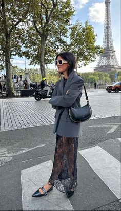 Hm Outfits, Easy Patterns, Lace Outfit, Paris Outfits, Looks Street Style, Mode Inspo, Looks Chic, 가을 패션, Mode Vintage