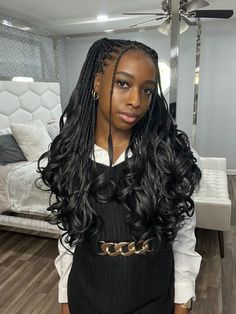 Half Up Half Down Curly, Curly Braided Hairstyles, Easy Braided Hairstyles, Curly Braids, Box Braids Hairstyles For Black Women