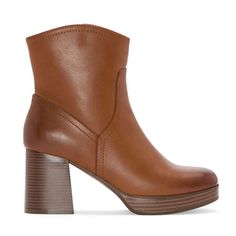 This pair of a.n.a women's Hyde booties is a stylish cold-weather addition to your wardrobe. Made from smooth faux leather, this pull-on pair features intricate stitching, a memory foam insole for your comfort, plus a high stacked heel for a dressier touch. Wear it with anything from jeans to a dress and tights. Features: Memory FoamClosure Type: Pull On, Side ZipperFootwear Technology: Memory Foam InsoleBoot Shaft Height: 6 1/4 InchesPlatform Shoe Height: 1 InchShoe Heel Height: 1 3/4 InchesUp… Dress And Tights, Dresses And Tights, Stacked Heel, Cold Weather, Bootie Boots, Memory Foam, Heel Height, Tights, Faux Leather