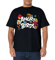 PRICES MAY VARY. Angry Birds Official Merchandise T-Shirt. A soft, high quality cotton/cotton-mix shirt available in different colors and sizes for kids, women and men Angry Birds playful and colorful shirt is a perfect gift for true Angry Bird fans Lightweight, Classic fit, Double-needle sleeve and bottom hem Funny Cotton T-shirt For Fan Merchandise, Cotton Tops With Funny Text For Fan Merchandise, Cotton Top With Funny Text For Fan Merchandise, Funny Cotton Fan Merchandise Shirt, Funny Cotton Shirt For Fan Merchandise, Cotton T-shirt With Character Print For Fans, Character Print Cotton T-shirt For Fans, Cotton Shirt With Funny Print For Fans, Fan Apparel Tops With Funny Text, Short Sleeve