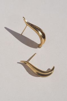 A truly stunning unique earrings that perfectly pair everyday casual outfits through to special occasions and nights out, named for Morro Bay - a small special California town. Gold Vermeil (14k gold over sterling silver) made with recycled materialsCARE: Most metals will naturally patina over time, however, there are measures you can take to prolong the life of your jewelry. We recommend removing all jewelry prior to showering, swimming, cleaning, or applying lotions or oils. If your jewelry be Natural Dish Soap, Soft Jewelry, California Towns, Everyday Casual Outfits, Ceramic Studio, Recycled Metal, Jewelry Cleaner, Unique Earrings, Gold Vermeil