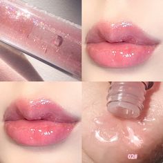 Lipstik Korea, Lacquer Mirror, Lip Blushing, Lacquered Mirror, Korean Lips, Makeup Looks Products, Makeup Nails Art, Doll Eye Makeup, Lipgloss Lips