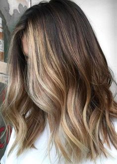 Naturally Dark Hair Color Ideas for Medium Length Hairstyles 2018 #HeavyWomenHairstyles Dimensional Bronde, Medium Hair Color, Bronde Hair, Hair 2018, Hair Color Dark, Face Framing, Great Hair