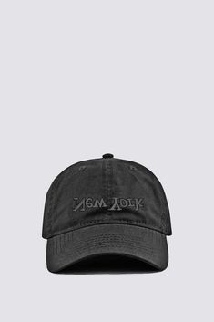 Tonal "New York" embroidered 6 panel hat with tonal stitching. Vent holes. Adjustable back closure. - 100% cotton - Made in USA Urban Black Dad Hat With Embroidered Logo, Urban Dad Hat With Embroidered Logo And Curved Brim, Urban Hats With Embroidered Logo, Streetwear Baseball Cap With Embroidered Logo, Urban Hat With Embroidered Logo And Curved Bill, Urban Curved Bill Hat With Embroidered Logo, Hip Hop Hat With Embroidered Logo And Curved Brim, Urban Hats With Embroidered Logo And Curved Brim, Embroidered Hat