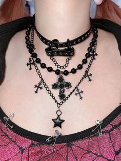 The price is for a choker only, others are not included. Lolita Accessories:Choker Punk Necklace, Black Punks, Different Languages, Reasons To Smile, Goth Fashion, Kawaii Fashion, Alternative Fashion, Cute Jewelry, Choker