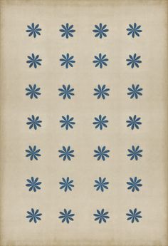 blue flowers are arranged on a beige background