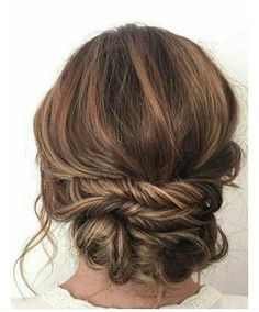 Recogido facil Sanggul Modern, Formal Hair, Fishtail Braid, Wedding Hair Inspiration, Bridal Updo, Short Hairstyle, Wedding Hairstyles For Long Hair