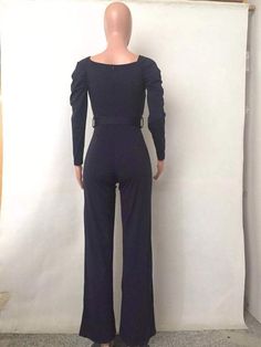 Product DetailsMaterial: 81%-90%PolyesterPattern Type:PlainNeckline: V-neckSleeves Type: Long SleeveDetails: BandageStyle: CasualSlim Type: Regular FitBelt: YesWaist Line: High WaistSheer: No Elegant V-neck Elastane Jumpsuits And Rompers, Chic V-neck Elastane Jumpsuits And Rompers, Trendy Fitted V-neck Jumpsuits And Rompers, V-neck Elastane Jumpsuit For Work, Chic Long Sleeve Jumpsuits In Elastane, Fitted V-neck Jumpsuits And Rompers For Date Night, Elegant V-neck Elastane Jumpsuit Or Romper, Fitted Long Sleeve Solid Color Jumpsuit, Fitted Long Sleeve Jumpsuits And Rompers In Solid Color