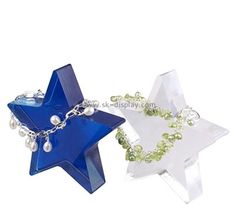 Wholesale custom acrylic star display block for jewelry CA-163 Acrylic Products, Jewelry Presentation