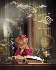 Imagination Soars with Books as Your Wings 강아지 그림, My Fantasy World, Up Book, Angel Art, 영감을 주는 캐릭터