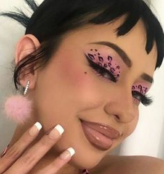 Inspi Makeup, Sultry Makeup, Makeup Cosplay, Makeup Drawing, Flower Makeup