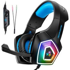 a gaming headset with headphones and charger for $ 17 75 is on sale