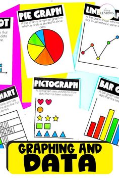 graphing and data worksheets for students to use in their math class or classroom