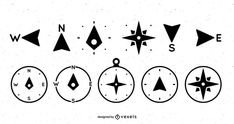 an image of compasss and other symbols