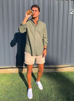 Vacation Outfits Men, Italy Outfits, Street Style Outfits Men