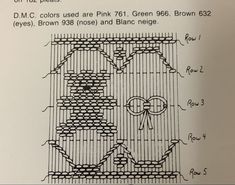 the diagram shows how to make a crochet pattern for a door and window