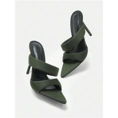 -Item Id 41377183 -Style: Vacation, Elegant -Color: Army Green -Toe: Open Toe -Heels: Stiletto -Heel Height: High Heel (11.4cm/4.5inch) -Upper Material: Lycra -Lining Material: Polyester -Insole Material: Pu Leather -Outsole Material: Rubber **Open To Offers!!!** **Bundle To Save More** **30% Off Bundles Of 2 Or More Items!!** ***Orders Go Out Within 5-10 Business Days!! Thank You For Your Patience!! Multiple Sizes And Colors Available In Most Styles Don't See Your Size Or Color Listed, Just Ask Boutique Shoes, Elegant Color, Shoe Boutique, Colour List, Heel Sandals, High Heel Sandals, Stiletto Heel, Army Green, High Heel