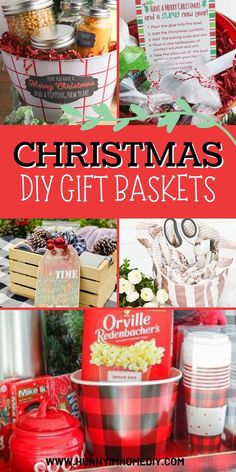 christmas diy gift baskets are perfect for the holiday season and they're easy to make