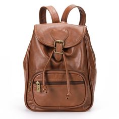 AmeriLeather Mini Leather Backpack | Kohls Mini Leather Backpack, Short Trip, Leather Fashion, Leather Backpack, Fashion Backpack, Zip Pockets, Genuine Leather, Backpacks, Wallet