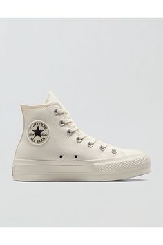 Durable canvas upper for that classic Chucks look and feel/EVA foam has a lightweight feel/Elevated platform for added height/Iconic Chuck Taylor ankle patch and All Star license plate/Studded embellishments/Not eligible for promotions | Only ships w Chuck Taylor All Star Lift, Boot Cut Leggings, Lounge Bra, Bra Dress, Padded Sports Bra, Platform Sneaker, Converse Chuck Taylor All Star, Flat Sneakers, Eva Foam