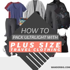 the back to school pack with plus size travel clothing