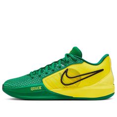 (WMNS) Nike Sabrina 1 EP 'Oregon Ducks' FQ3389-300 Green Lace-up Basketball Shoes For Light Sports, Green Sporty Basketball Shoes With Cushioned Footbed, Green Synthetic Basketball Shoes With Rubber Sole, Green Sports Basketball Shoes With Cushioned Footbed, Green Basketball Shoes With Cushioned Footbed, Green Cushioned Basketball Shoes For Sports, Green Low-top Basketball Shoes With Cushioned Footbed, Green Low-top Athletic Fit Running Shoes, Athletic Fit Green Low-top Running Shoes