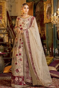 Indian Wedding Lehenga, Indian Designer Suits, Pakistani Designer Suits, Pakistani Salwar Kameez, Pakistani Bridal Wear, Collection Design, Designer Lehenga Choli, Embroidered Wedding, Ladies Clothing